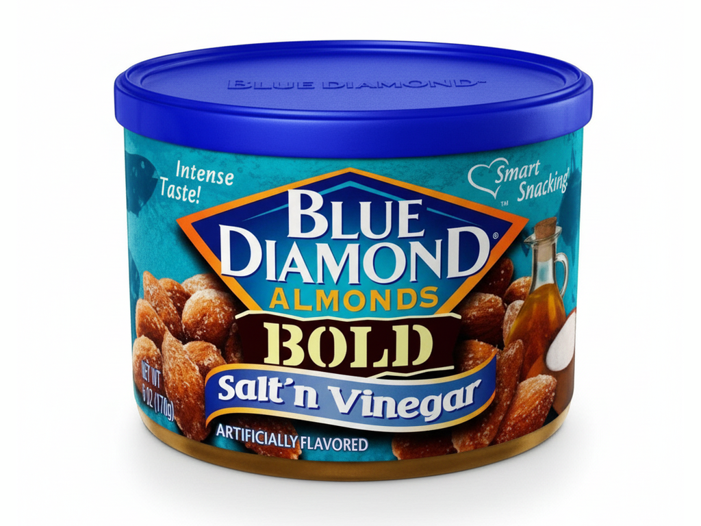 Enhanced Blue Diamond Salt 'n Vinegar Almonds