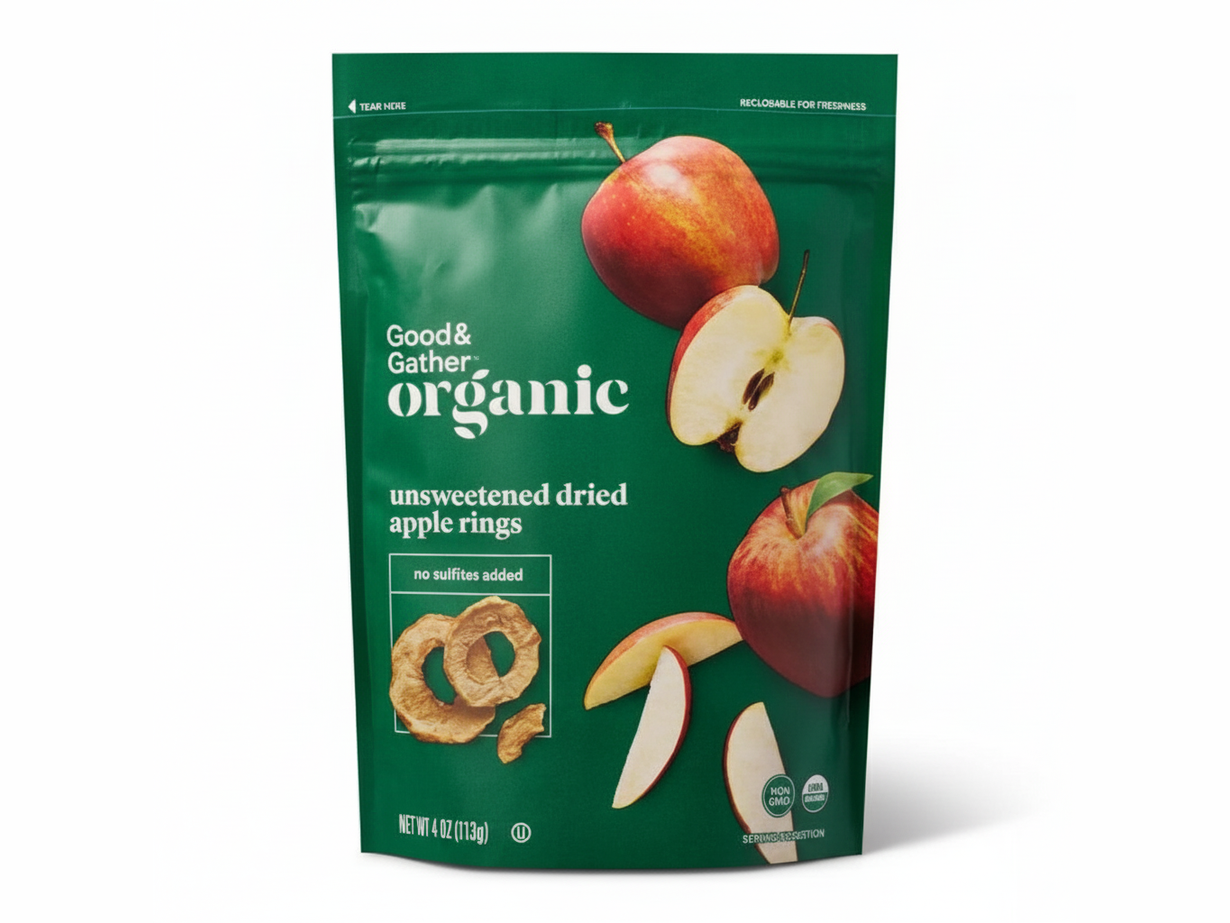 Enhanced Good & Gather Organic Dried Apple Rings
