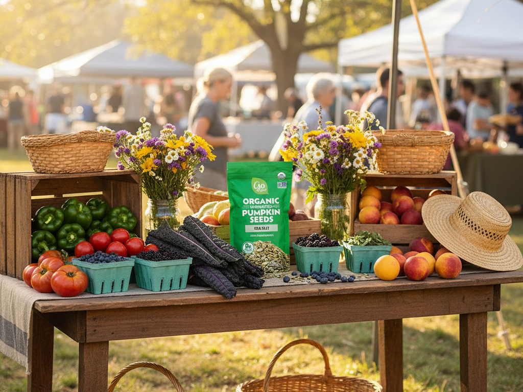 Farmers Market Scene