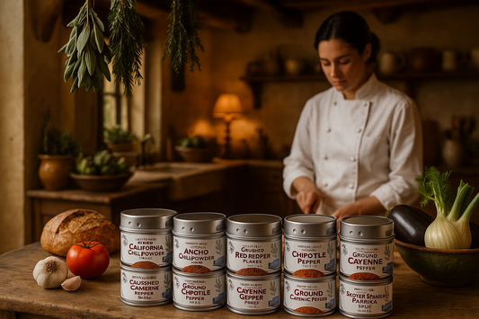 Farmhouse Kitchen with Female Chef