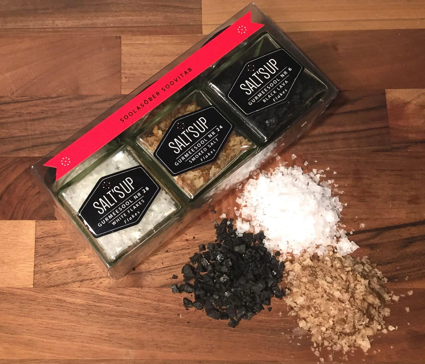 GIFT BOX OF 3 GOURMET "SALTFLAKES"