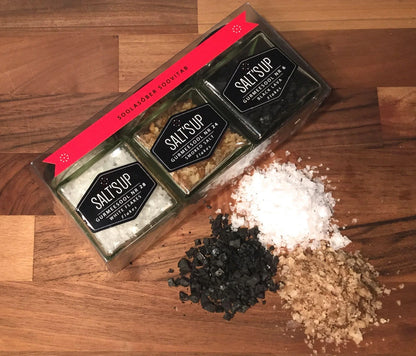 GIFT BOX OF 3 GOURMET "SALTFLAKES"