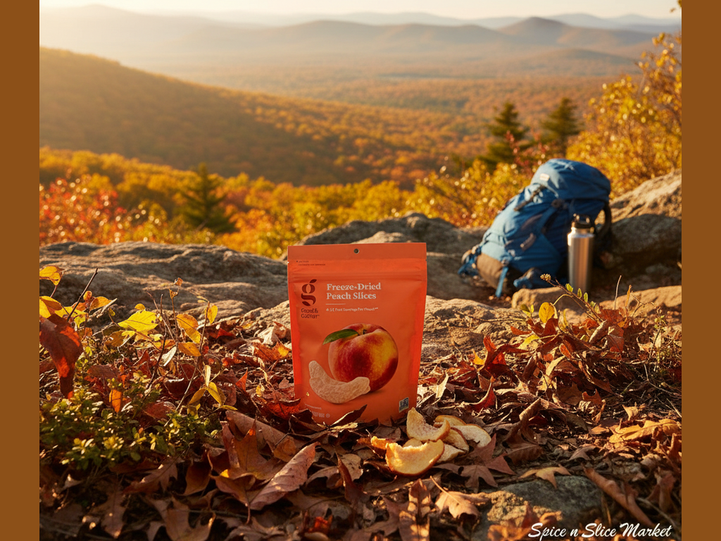 Freeze-Dried Peach Slices Hiking Trail