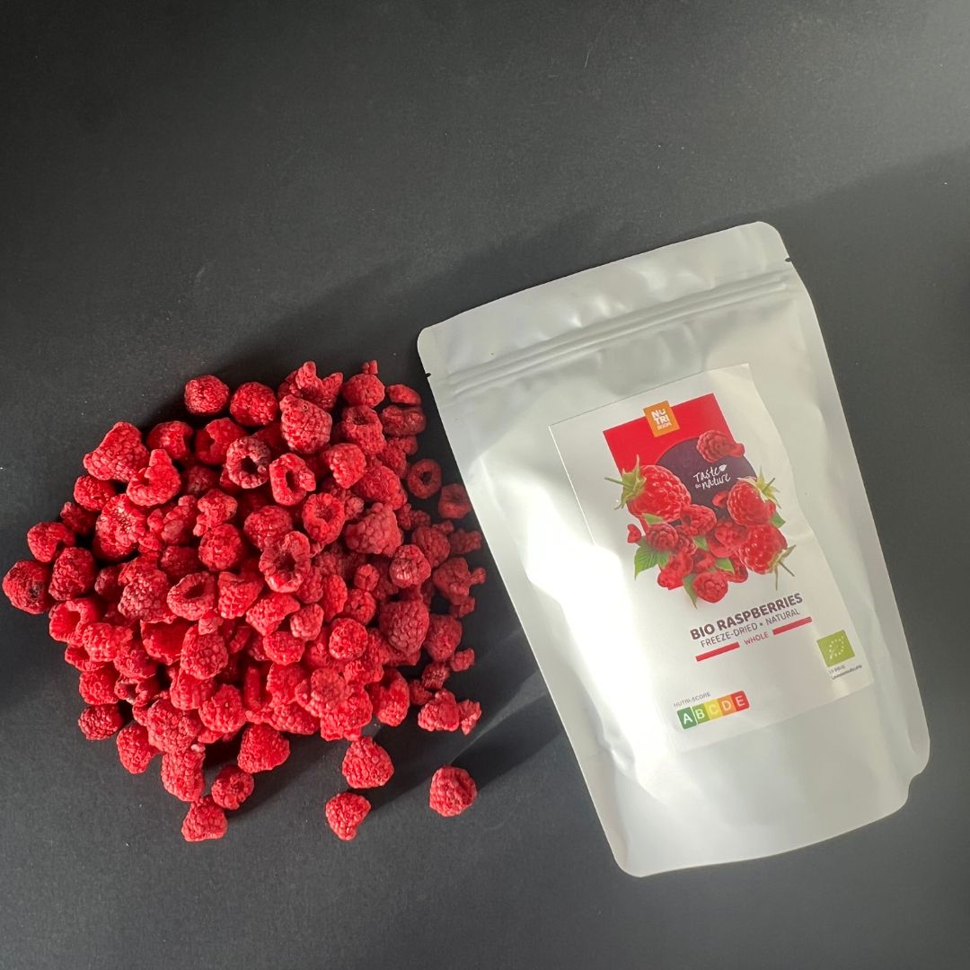 Freeze dried BIO Raspberries