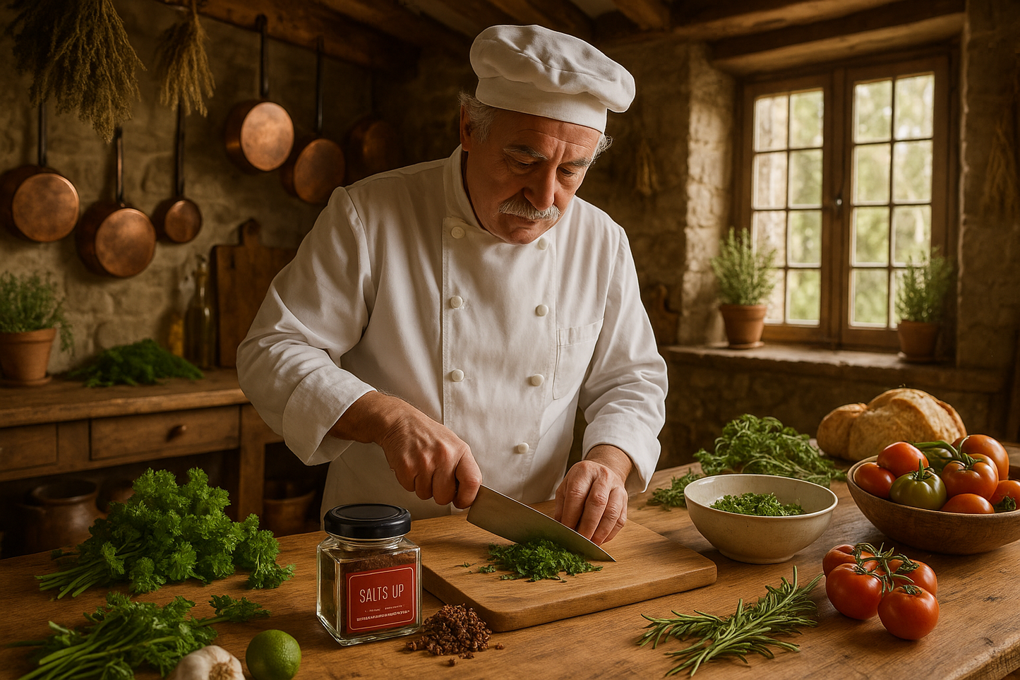 French Chef with Andaliman Spice