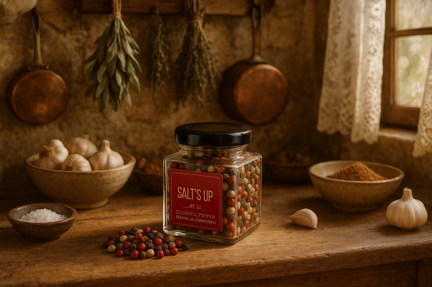 French Farmhouse Kitchen Scene 1