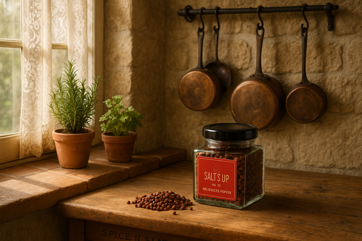 French Farmhouse Kitchen Scene 1