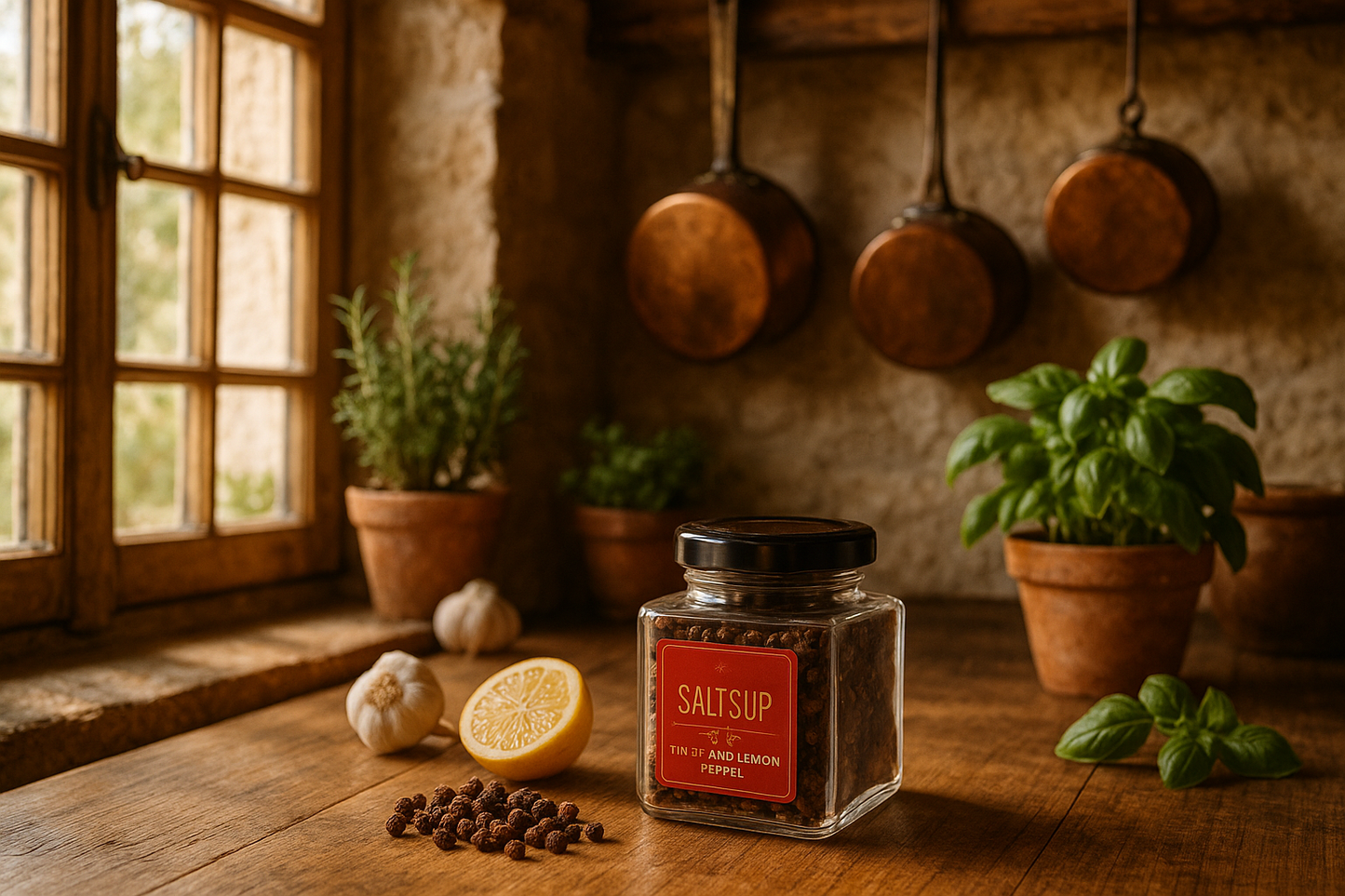 French Farmhouse Kitchen Scene 1