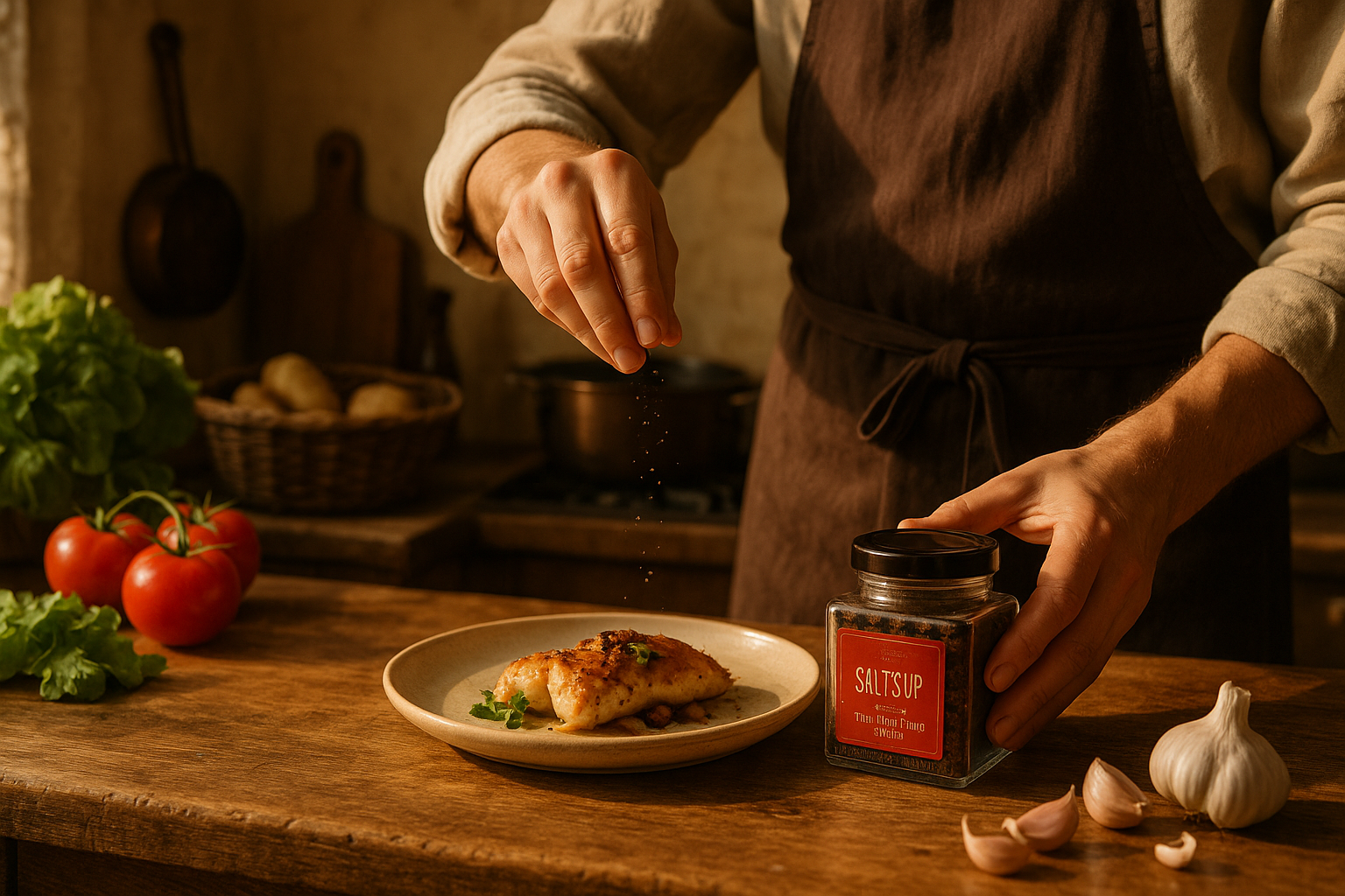French Farmhouse Kitchen with Chef 2