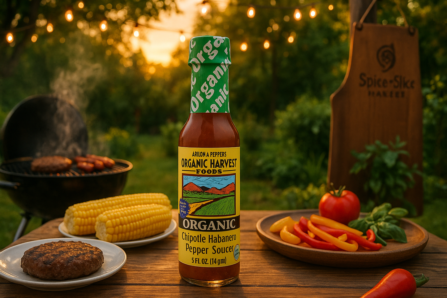 Golden Hour Backyard BBQ