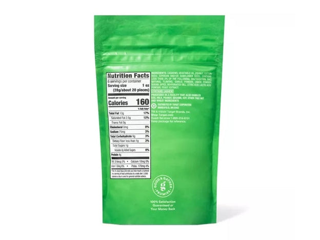 Good & Gather Dill Pickle Cashews, 6oz.