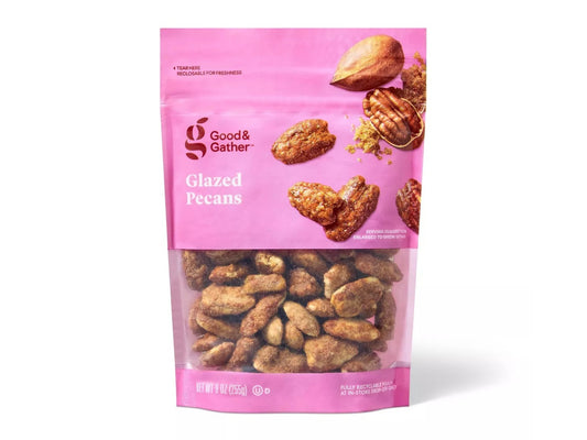 Good & Gather Glazed Pecans, 9oz.
