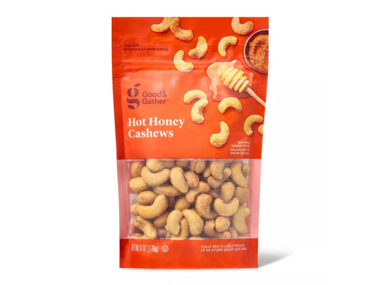 Good & Gather Hot Honey Cashews, 6oz.