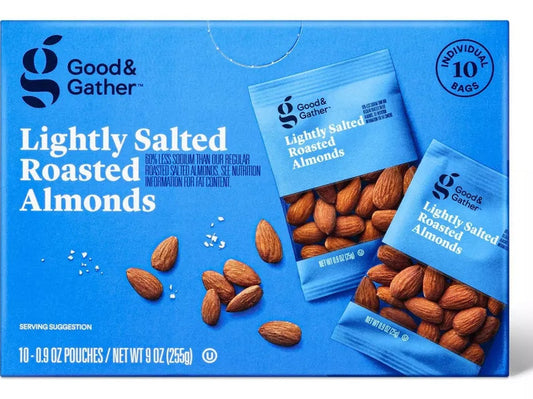 Good & Gather Lightly Salted Roasted Almonds, 10ct.