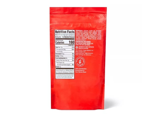 Good & Gather Pizza Flavored Cashews, 6oz.