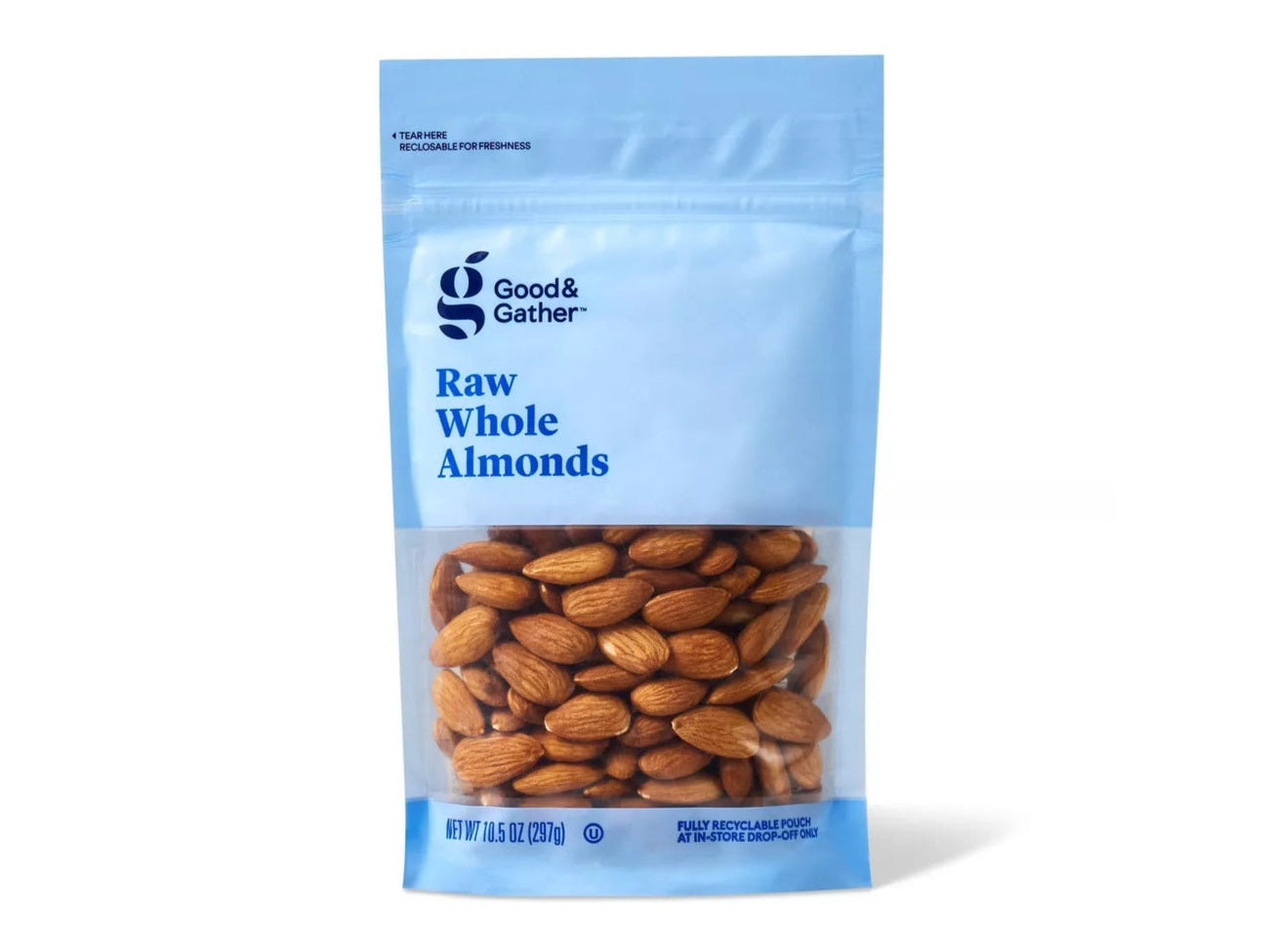 Good & Gather Raw Whole Almonds, 10.5oz.