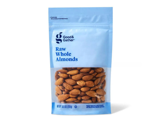 Good & Gather Raw Whole Almonds, 10.5oz.