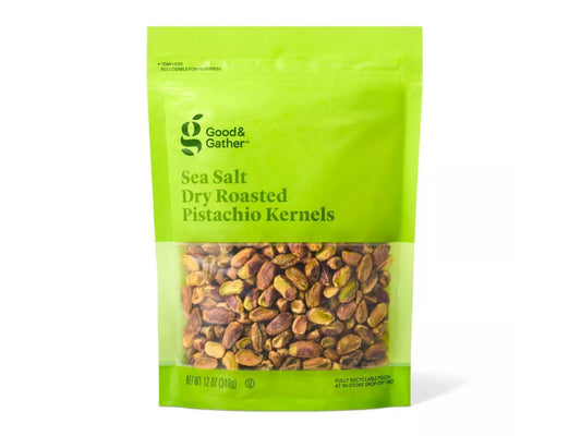 Good & Gather Premium Sea Salt Roasted Pistachio Kernels 12oz - Pure Convenience