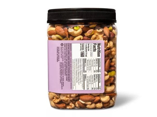 Good & Gather Unsalted Raw Mixed Nuts, 30oz.