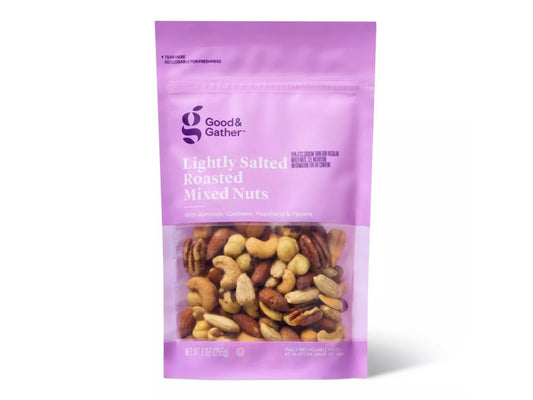 Good & Gather Lightly Salted Roasted Mixed Nuts, 9 oz.