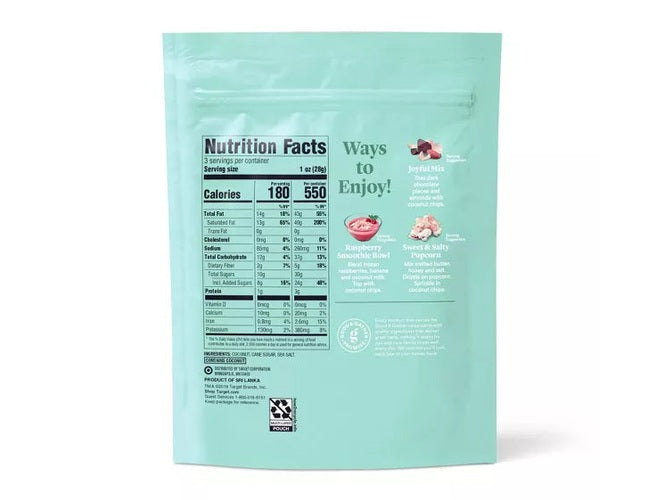 Good & Gather Toasted Coconut Chips, 3oz.