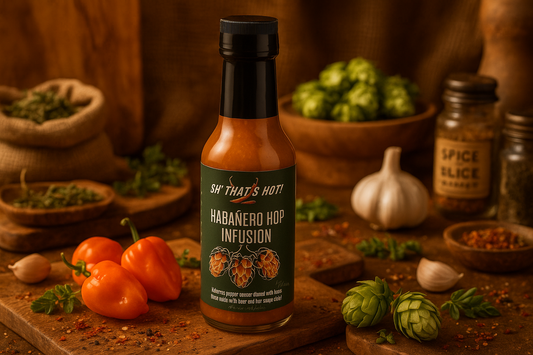 Habanero Hop Infusion in market setting