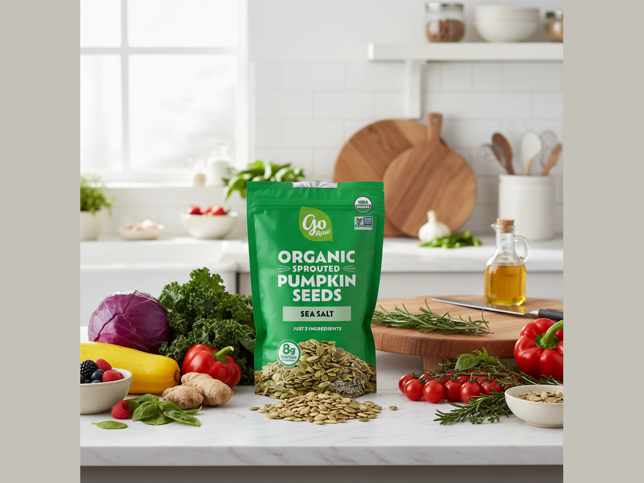 Healthy Kitchen Scene