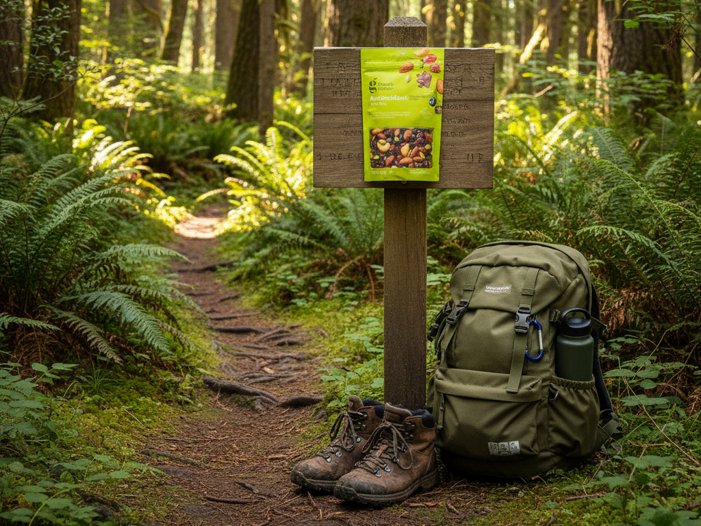 Hiking Trail Scene