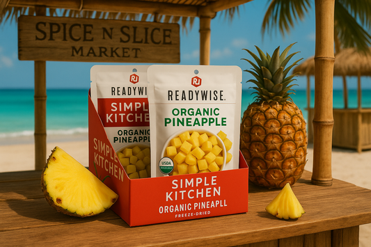 Original Product in Tropical Beach Market with Very Discreet Branding