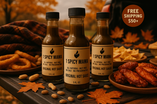 Classic Heat Trio - Fall Game Day Tailgate Scene