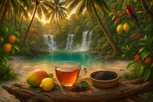 Magnificent Tropical Paradise with Original Product and Extremely Subtle Branding