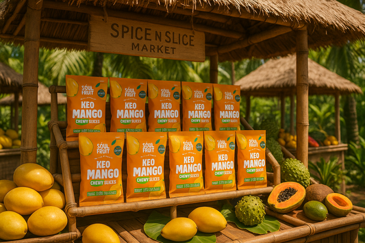 Tropical Market Soft Keo Mango Display