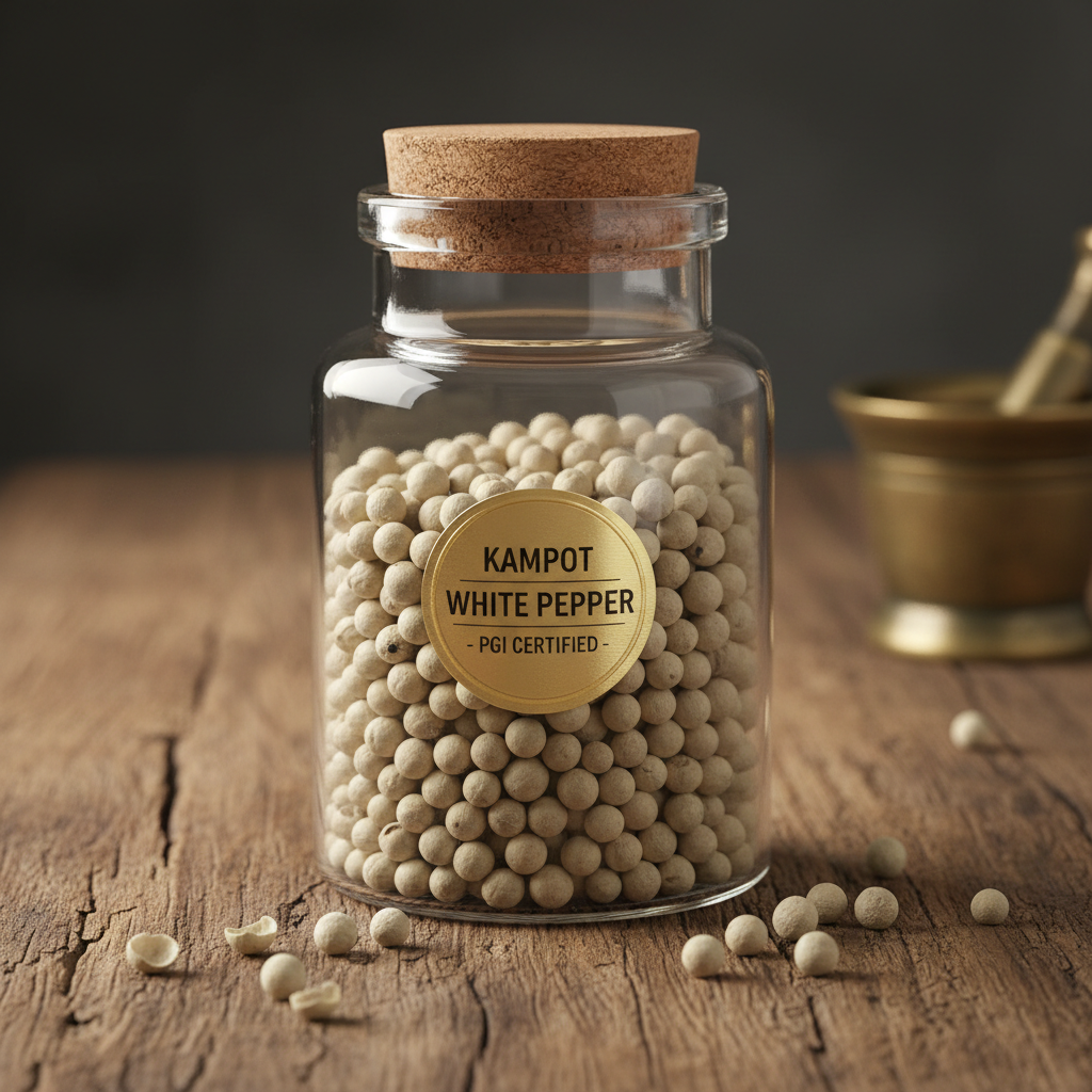 Authentic Kampot White Pepper - Spice n Slice Market