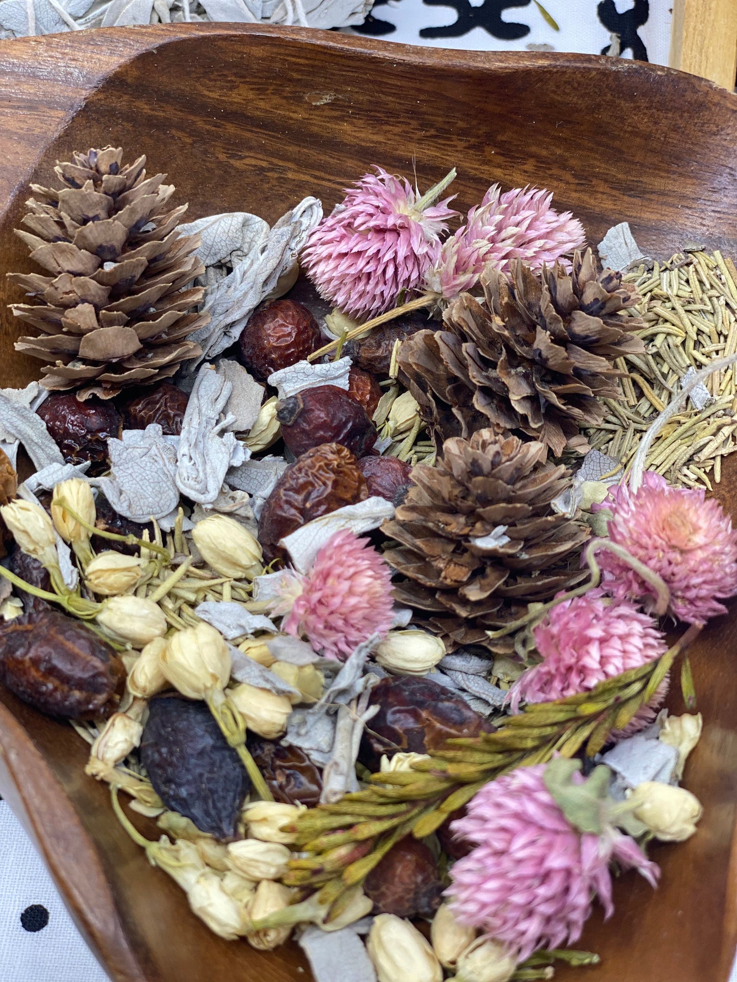 Wanderlust, Wildflower & Sage, Naturally Scented, Loose Dried Flowers,