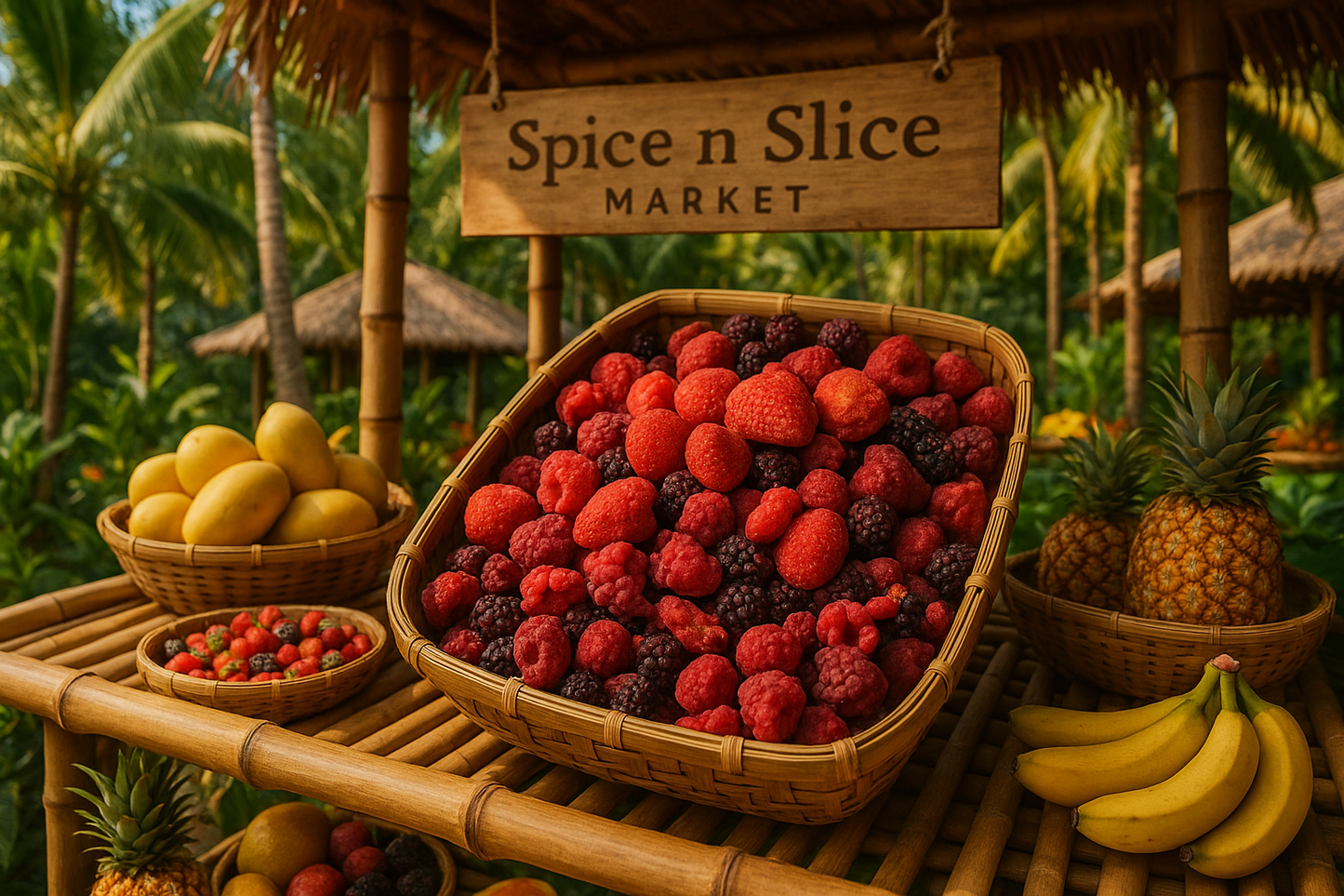 Tropical Market BIO Berries Mix Display
