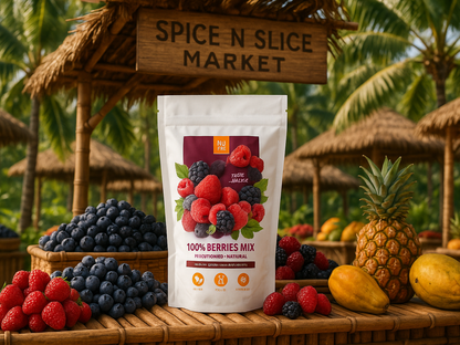 Tropical Market BIO Berries Display