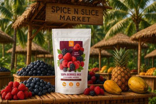 Tropical Market BIO Berries Display
