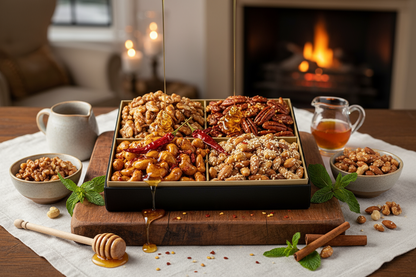 Sweet & Spicy Nut Quartet Bundle | Gourmet Gift Set | Free Shipping $50+