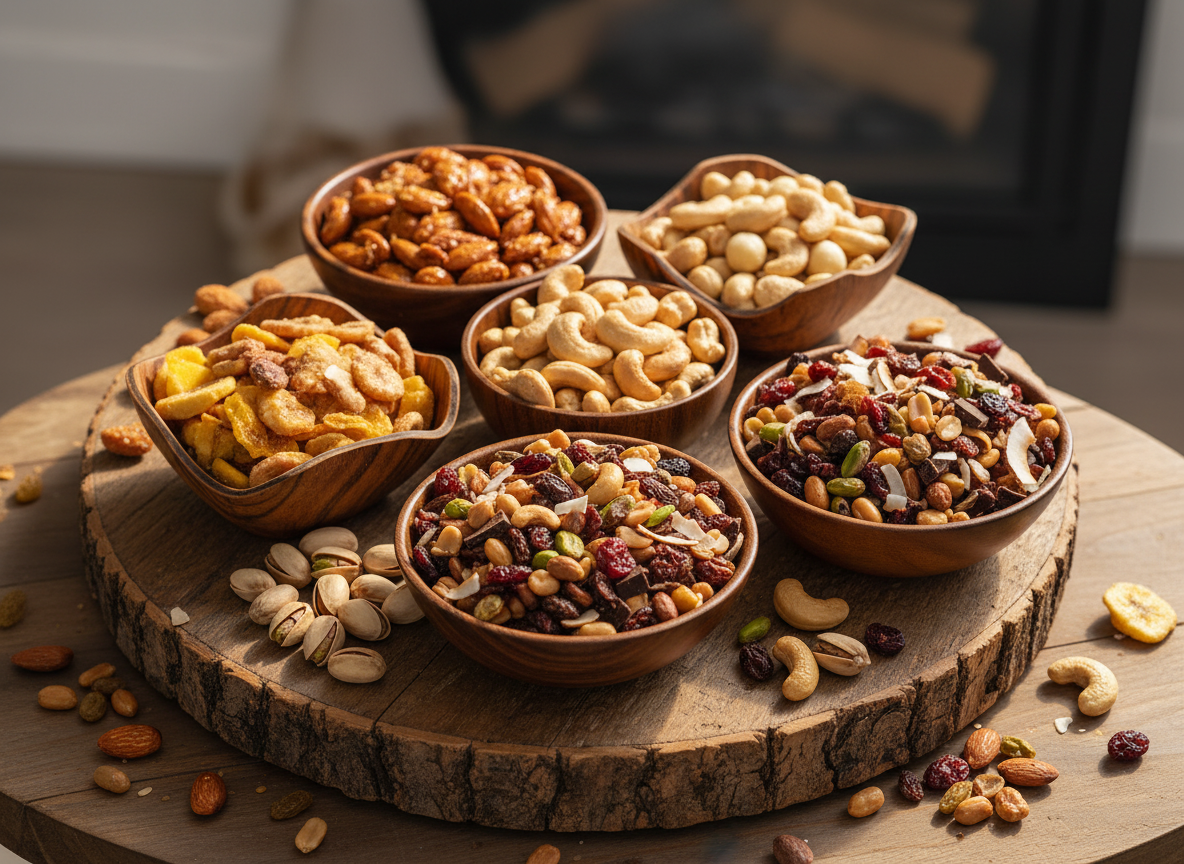 Premium snack board hero shot