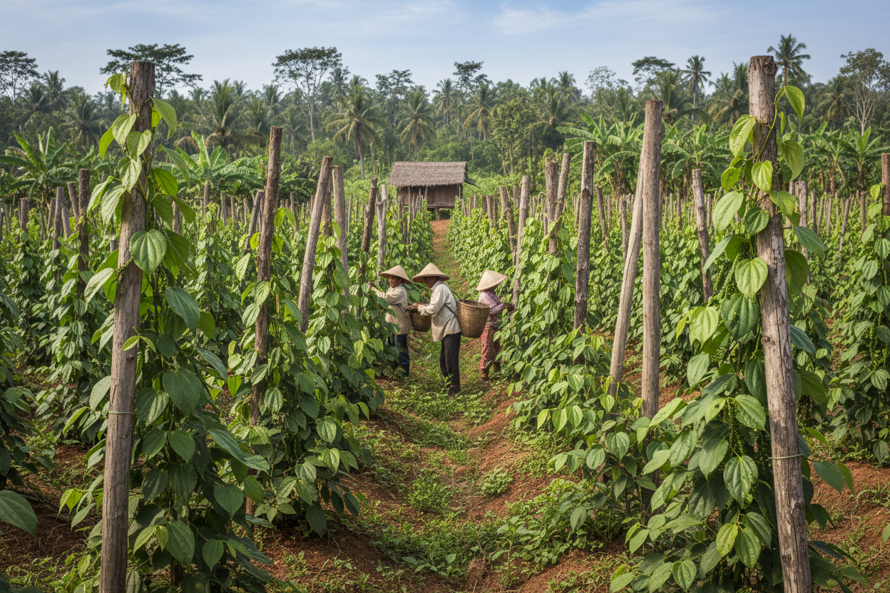 Cambodian Pepper Farm - Source of Kampot Pepper