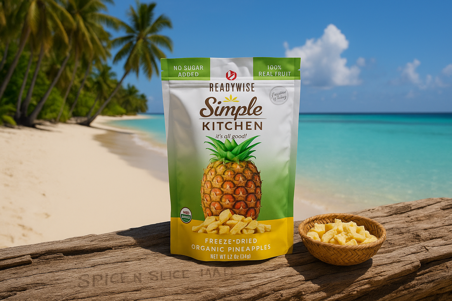 Original Product in Ultra-Natural Tropical Paradise with Extremely Subtle Branding