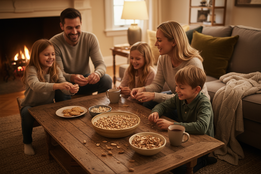 In-Shell Pistachios Lifestyle - Family Snacking
