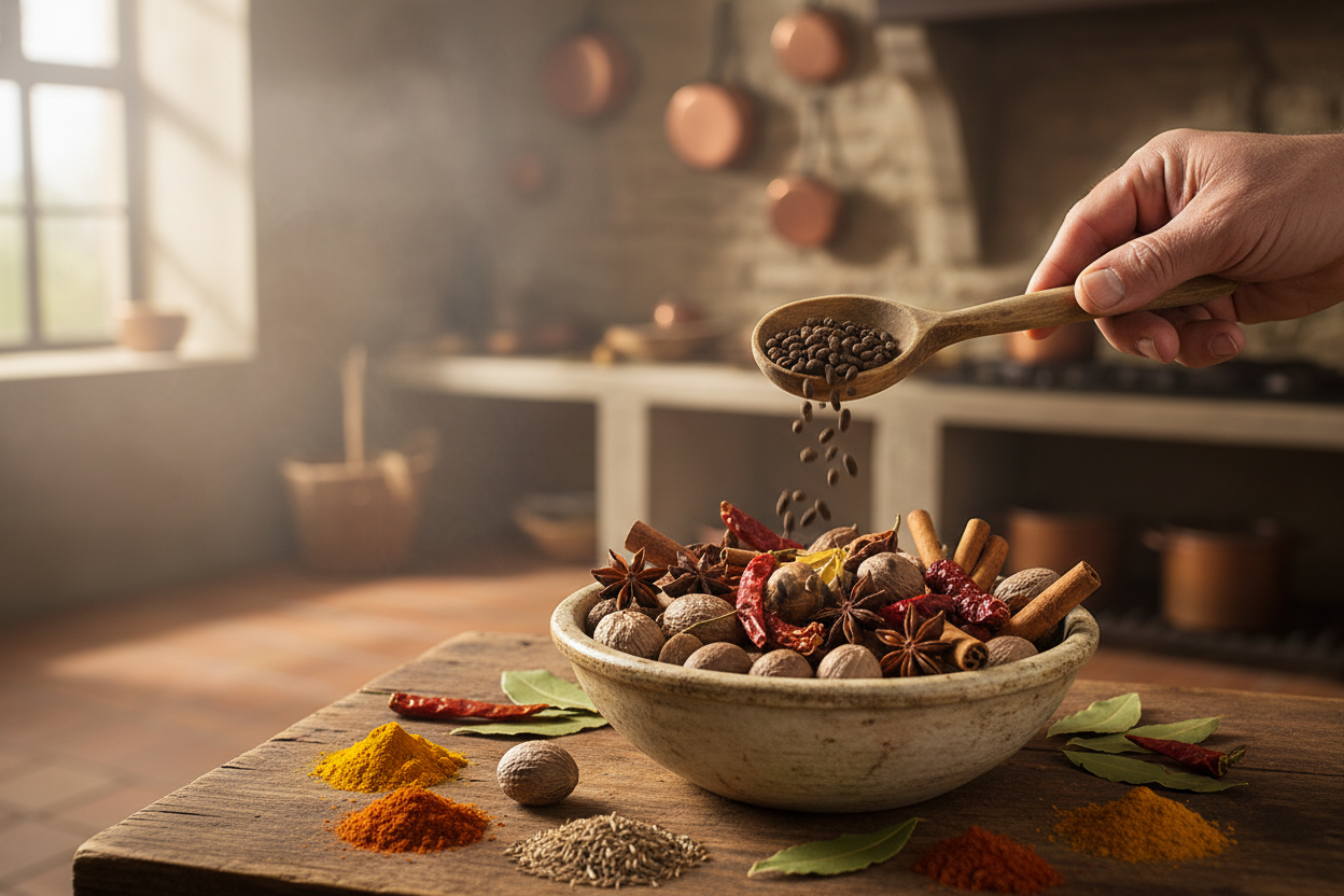 Hand with Voatsiperifery pepper