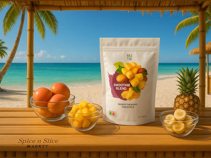 Original Product in Tropical Beach Market with Very Discreet Branding
