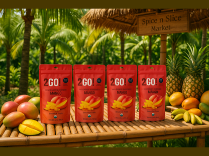 Tropical Market 2GO Mango Pack Display