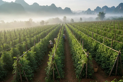 Kampot Pepper Plantation Cambodia