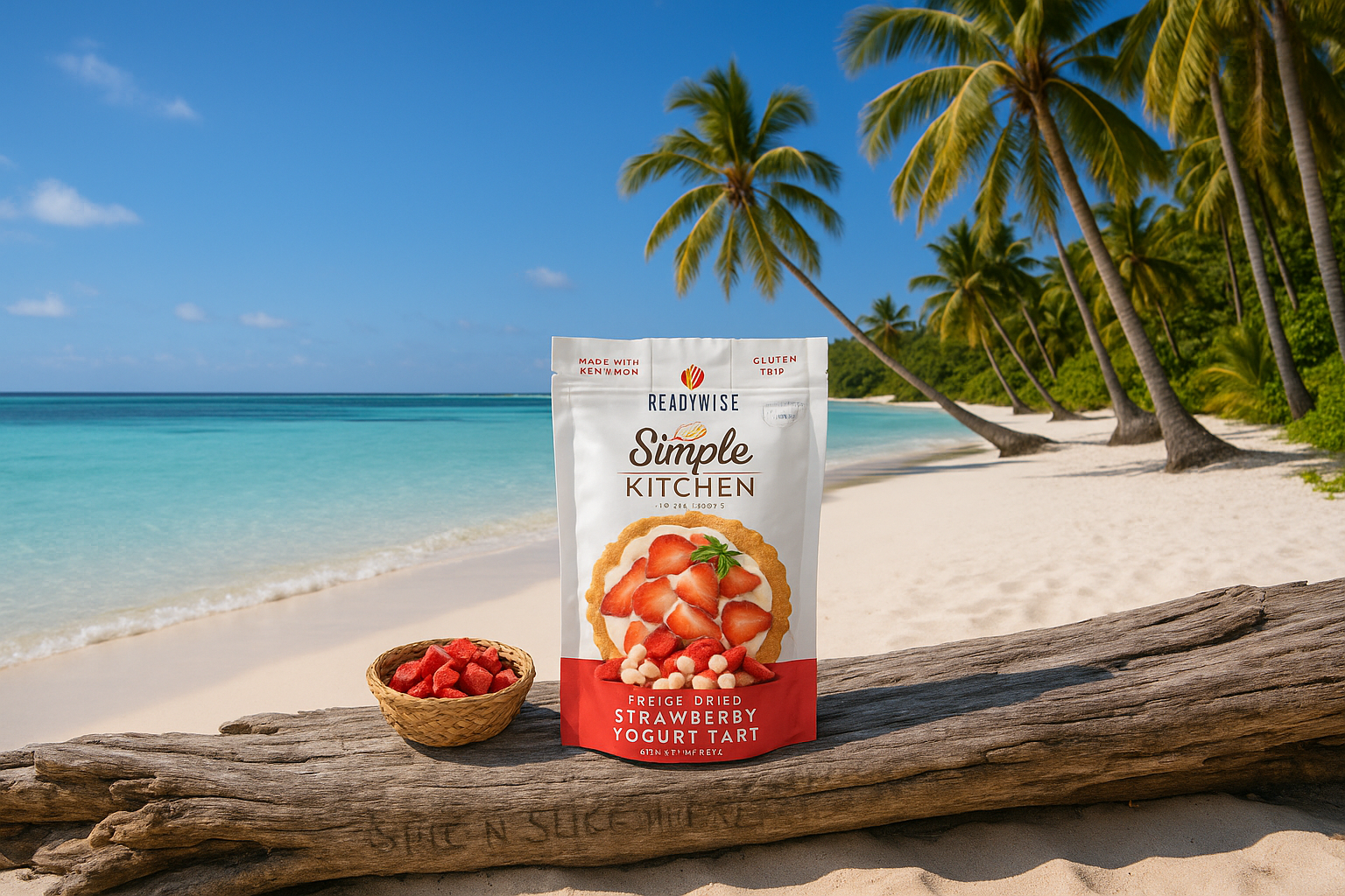 Original Product in Ultra-Natural Tropical Paradise with Extremely Subtle Branding