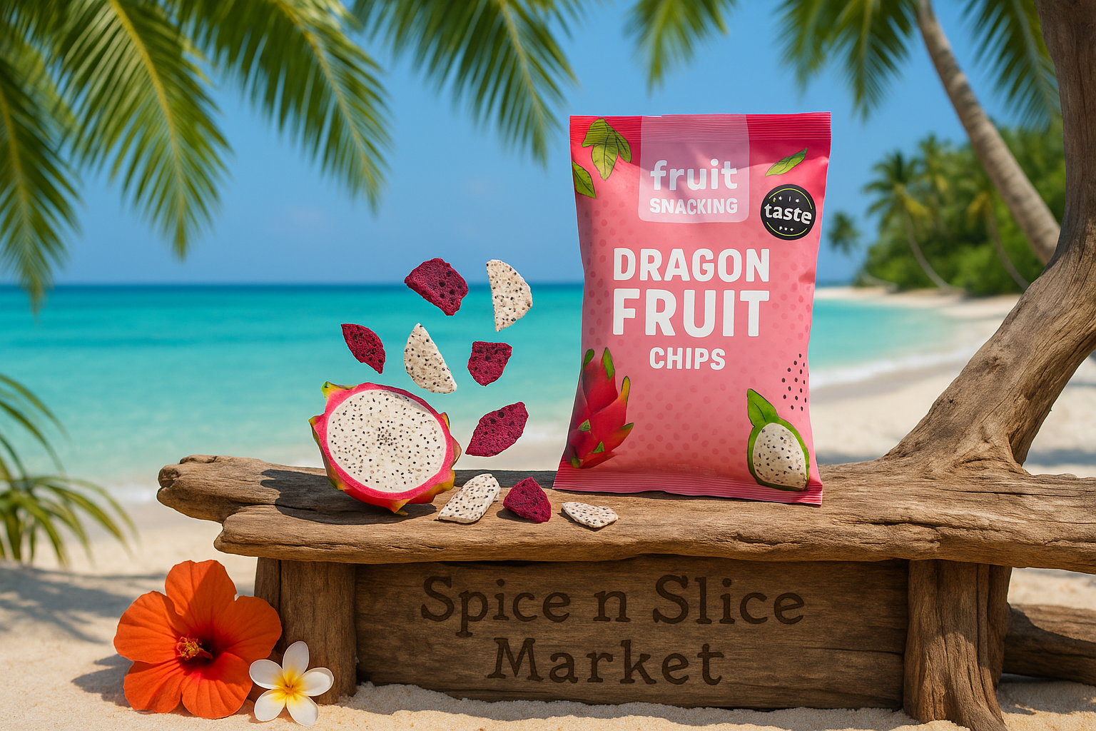 Beachside Dragon Fruit Market
