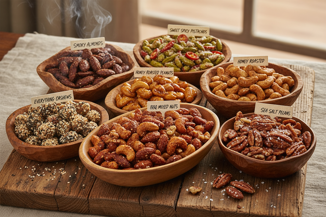 Trailboard Family Six Nut Bundle | 6-Variety Pack | Free Shipping $50+