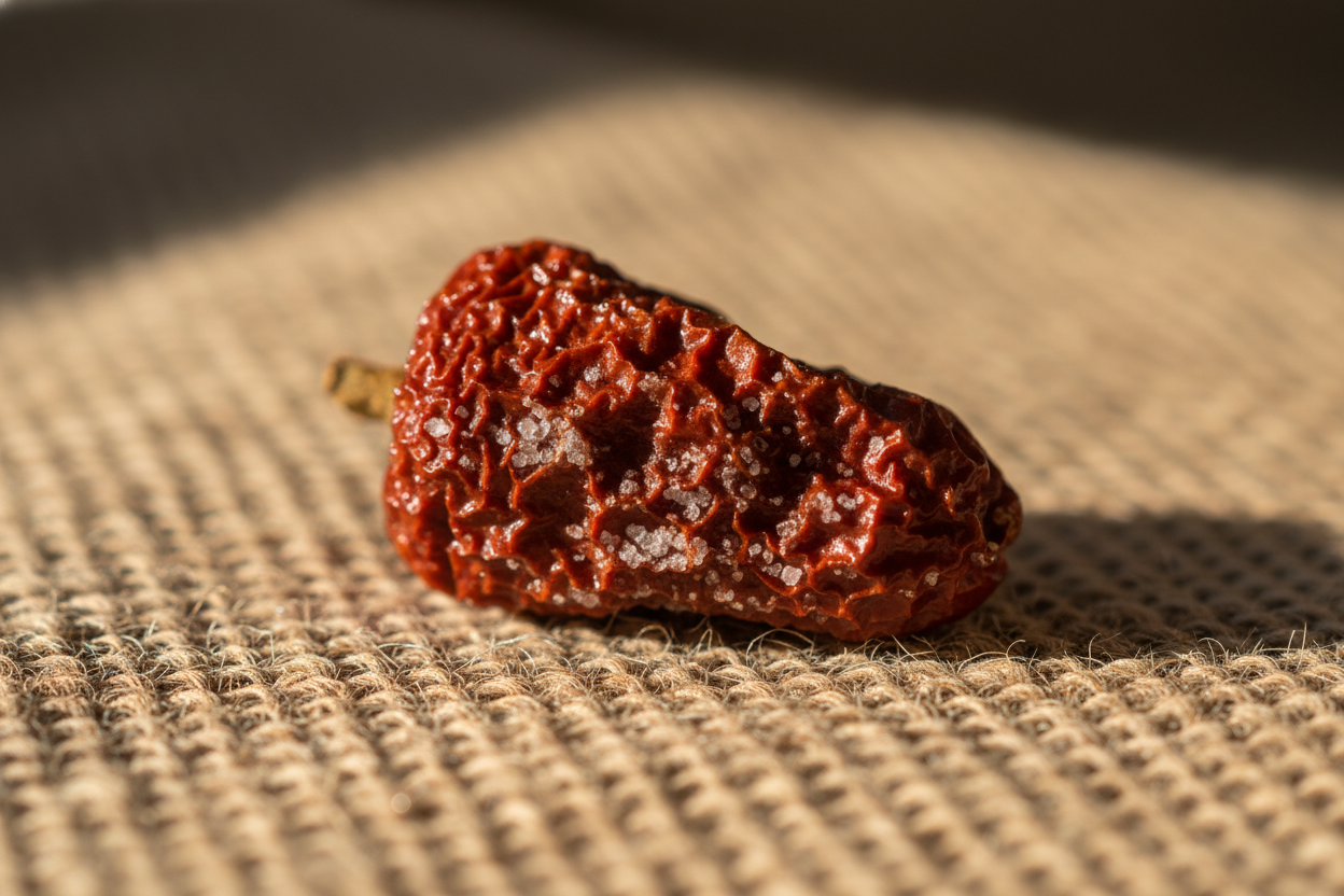 Close-up macro of Chiloe pepper